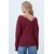 Trend Alacati Stili Ženska bluza Alc-X14564, Bordo