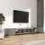 3-dijelni set TV ormarića LED boja hrasta od konstruiranog drva