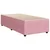 Vidaxl Box spring postelja z vzmetnico roza 80x200 cm žamet