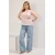 Trendyol Curve Ženska bluza Tbbss25Af00041, Šarena