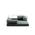 Atelier del Sofa Dvosed Via Con, 200x100x80 cm, Zelena