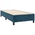 Vidaxl Box spring postelja z vzmetnico temno modra 80x200 cm žamet