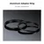 K&F Step Up Filter Ring 77-82mm*2pcs,+Vacuum Cleaning Cloth*1