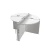 Hanah Home Klub sto Dolunay 70x51,8x38cm Beli