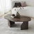 Hanah Home Klub sto Rock, 105x35x65 cm, Braon