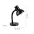 JUST LIGHT. 11080-18 - Fleksibilna stona lampa FLEXI 1xE27/25W/230V crna