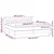 Krevet box spring s madracem LED ružičasti 200x200cm baršunasti