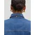 EDITED Bluza Anisha modra/moder denim