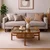 Hanah Home klub sto Olimpus 90, 90 cm, orah
