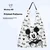 Disney Ženska torba Mickey Mouse, Crno-bela