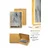 Wallity Uramljena slika Huhu477, 30x40 cm , 3 dela