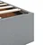 Vidaxl Otomanski posteljni okvir brez vzmetnice siv 140x190 cm blago
