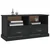 TV ormarić crni 93 x 35,5 x 45 cm od konstruiranog drva
