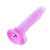 HiSmith HSA81 Silicone Glowing Realistic Dildo KlicLok 9.65 Pink