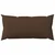 vidaXL Prevleka za blazino 6 kos HEERLEN Rjava 40 x 80 cm Blago