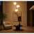 BRILAGI - Luster na sajli PEBBLES 3xE27/40W/230V prečnik 42 cm crna