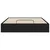Otomanski krevet s pohranom Crni Hrast 203 x 120 x 25 cm