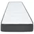 Vidaxl Boxspring postelja temno sivo blago 200x200 cm