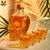 shumee Steklena karafa - lobanja 750 ml + 4 kozarci