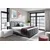Boxspring postelja Viena - 160x200 cm
