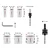 BOSCH Multi Material komplet testera za otvore sa navojem 6/1, 2608594611