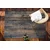Decormat Zunanja preproga Temne deske 140x210 cm