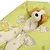 Jastuk za bebe i mame Be happy 145x38cm / zelena