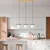 Opviq Luster Anemon-13836, 100x30x110cm, IP20, Zlatno-bele boje