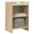 vidaXL Posteljne mize 2 pcs Sonoma hrast 40 x 30 x 60 cm