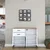 Hanah Home Višenamenska komoda JE166-3283, 120 x40 x98.6 cm, Bela