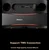 Shinco Bluetooth karaoke zvučnik sa 2 mikrofona ST-8, Dolby, LED, Crni