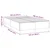Vidaxl Posteljni okvir brez vzmetnice moder 120x190 cm blago