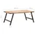 Vidaxl Jedilna miza 180x90x76 cm trden mangov les