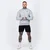 Gymbeam Muški duks Basic Grey