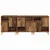 Komode 3 pcs Staro drvo 60 x 35 x 70 cm Konstruirano drvo