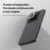 Maska za telefon Nillkin Super Frosted Shield Pro Magnetic za Xiaomi 15 Pro, Crna
