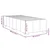 Vidaxl Box spring postelja z vzmetnico črna 80x200 cm blago