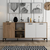 Hanah Home Komoda Aurora 180x80x45cm Hrast-Bela