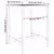 Vrtni stol sivi 82,5x82,5x110 cm od masivne borovine