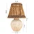 Opviq Stona lampa YL653, 25x20x38 cm, IP20, Krem-bela