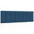 Krevet s madracem Hanko plavi 160x200 cm od tkanine