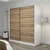 Hanah Home Garderober Kale-3962, 180x210x52 cm, Hrast