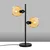 Opviq Stona lampa Benek-15-14554, 36x18x58 cm, IP20, Crna-žuta