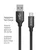 ColorWay Podatkovni kabel USB/ USB-C / 2,4A/ 2 m/ črn
