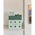Modu - Modularni set kock 3 v 1 Baby Walker, Ocean Mint/Forest Green