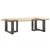 Noge za klub stolić T-oblika 2 kom Crne 40x25x(30-31) cm Čelik