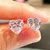 Naušnice Small Hearts - Žuta KP29316