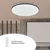 LED plafonjera 24,48W, promenljiva boja svetla