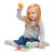 Lesene oblike s funkcijami Visual Sensory Tray Tender Leaf Toys na podlagi 4 vrste od 18 mes