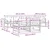 Set vanjskih sofa 6 pcs Bijela i svjetlosiva Poliester